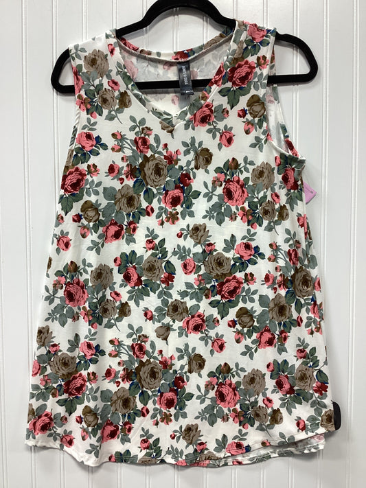 Top Ss By Agnes & Dora In Floral Print, Size:S