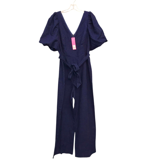 Jumpsuit Designer By Lilly Pulitzer In Navy, Size:Xl