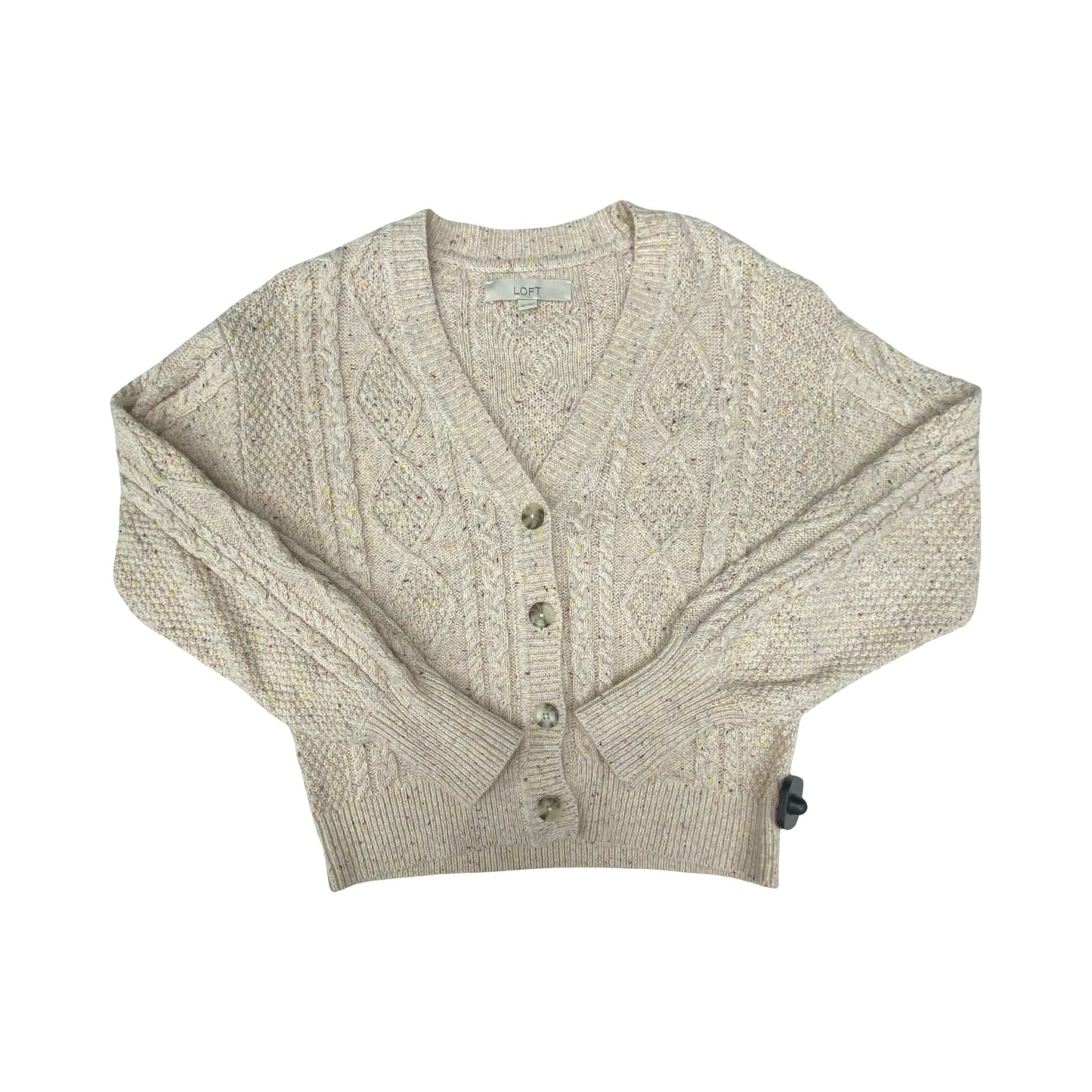 Sweater Cardigan By Loft In Multi, Size:Xs