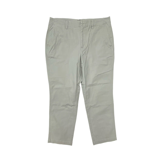 Pants Cropped By Lands End In Grey, Size:14