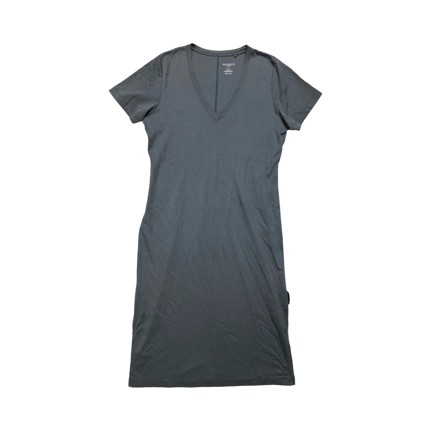 Dress Casual Maxi By Cmc In Grey, Size:M