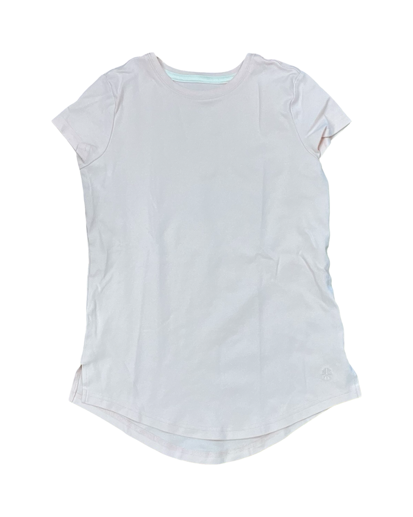 Top Ss Basic By Isaac Mizrahi In Pink, Size:Xs