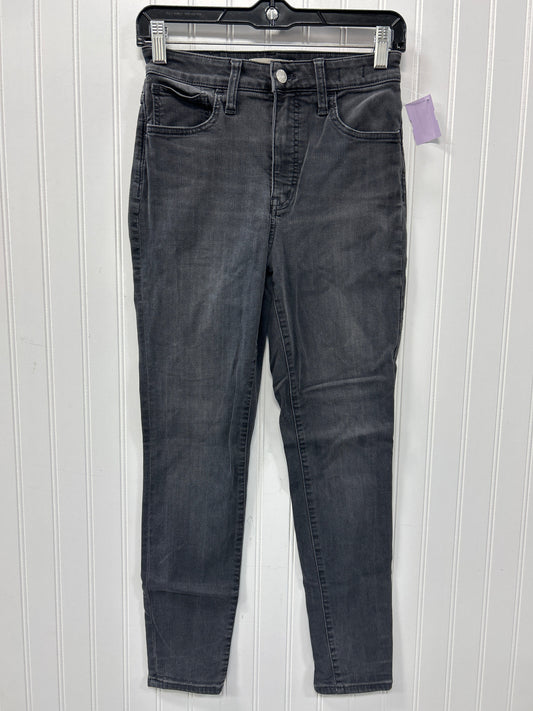 Jeans Skinny By Madewell In Black Denim, Size:6