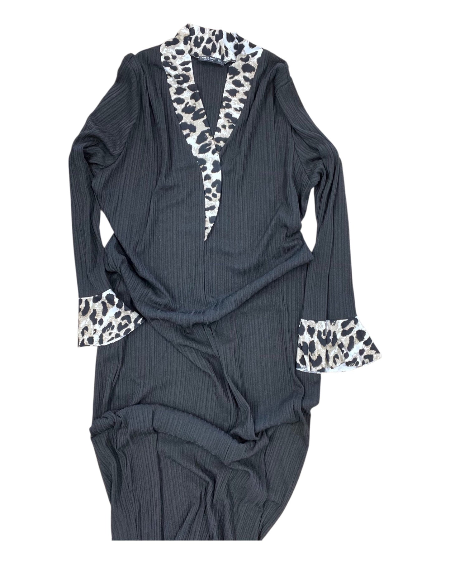 Dress Casual Maxi By Shein In Black, Size:2X