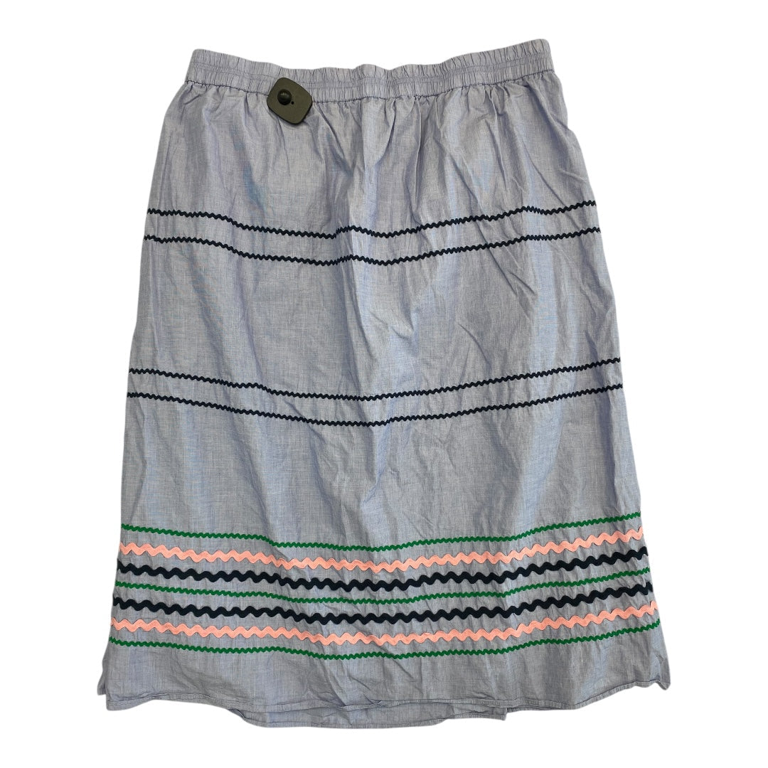 Skirt Midi By J. Crew In Purple, Size:L