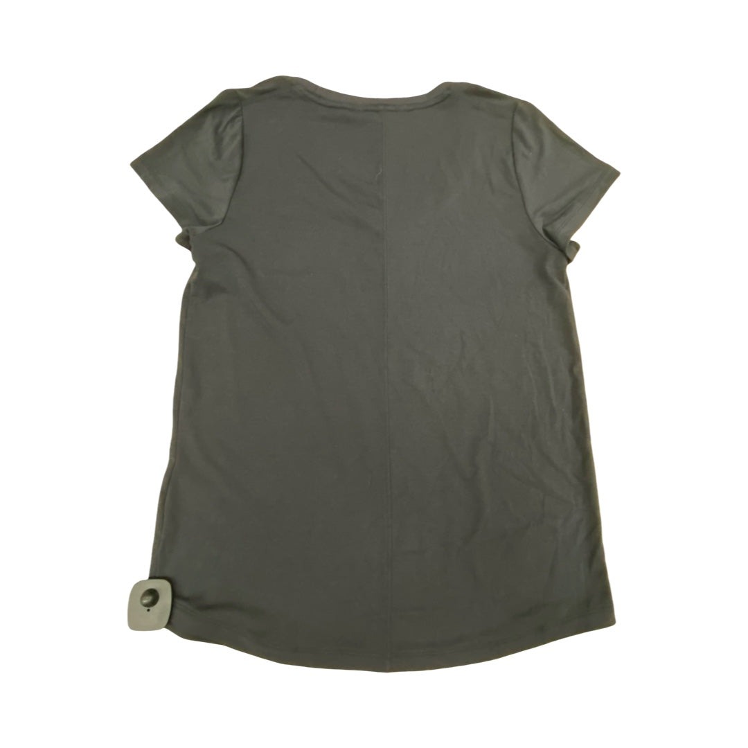 Athletic Top Ss By Athleta In Black, Size:Xxs