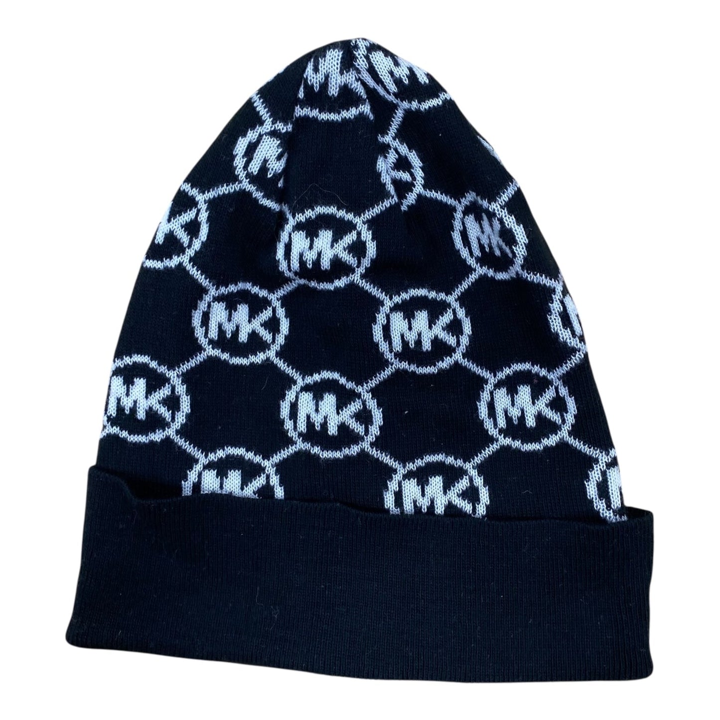 Hat Beanie By Michael By Michael Kors In Black & White