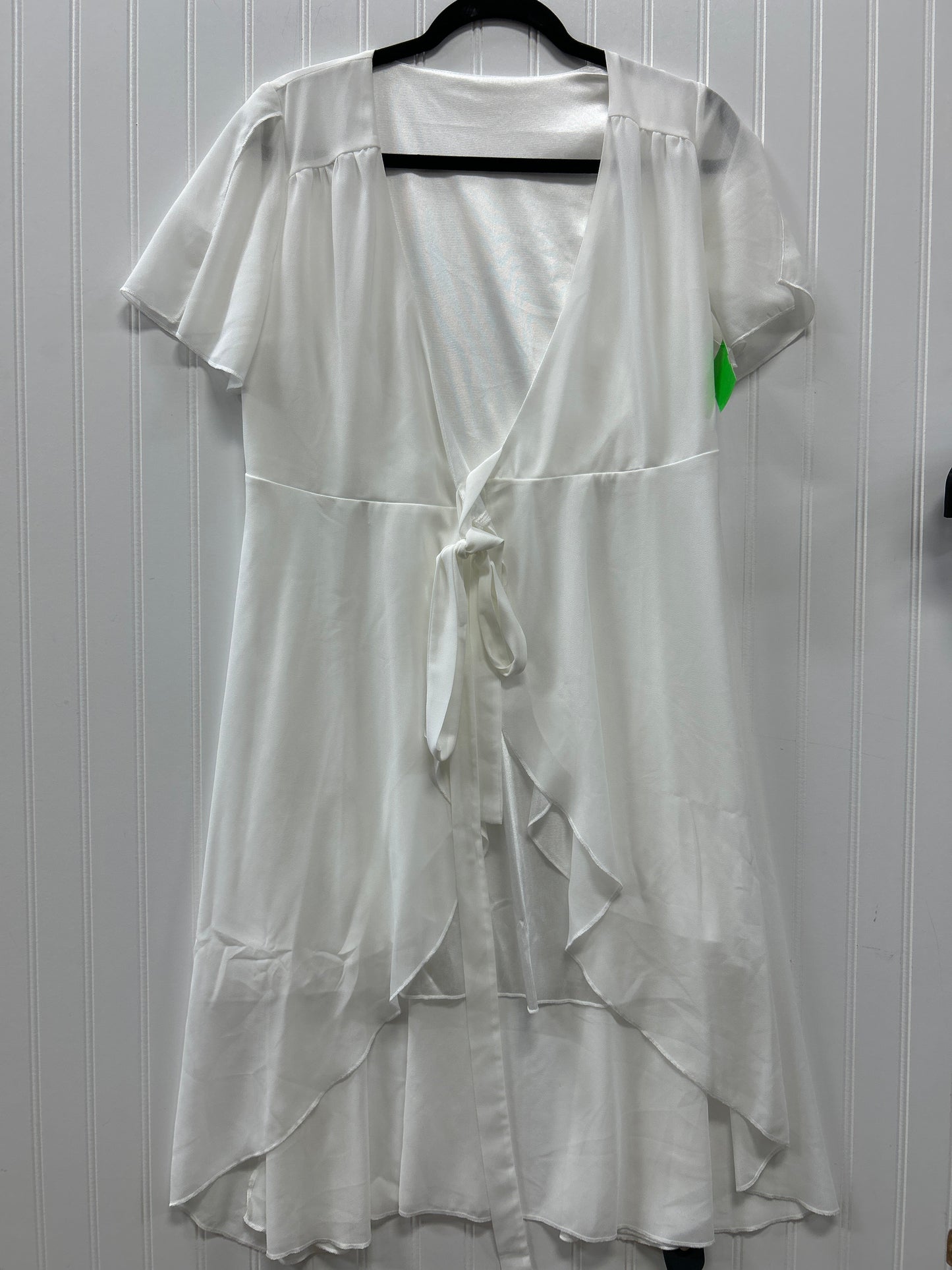 Dress Casual Midi By Cmc In White, Size:S