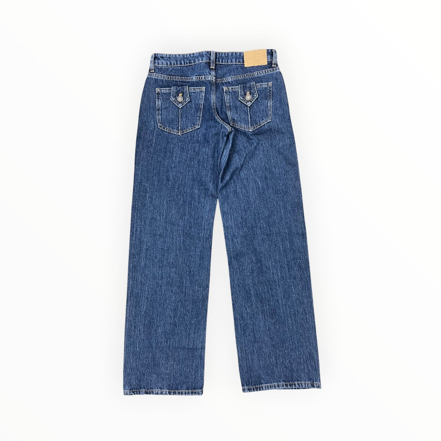 Jeans Straight By Cotton On In Blue Denim, Size:2