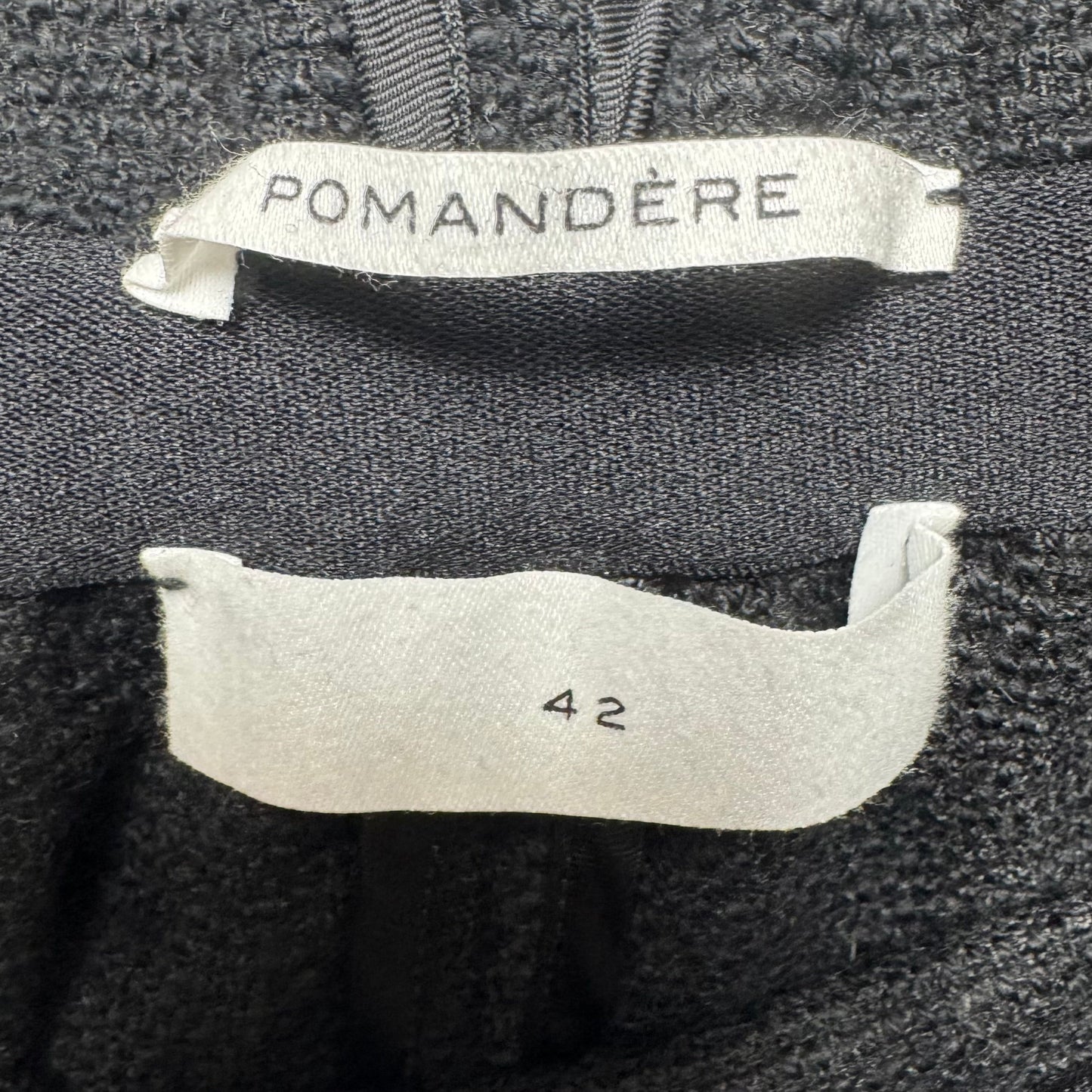 Skirt Mini & Short By Pomandere In Black, Size: 6 (It 42)