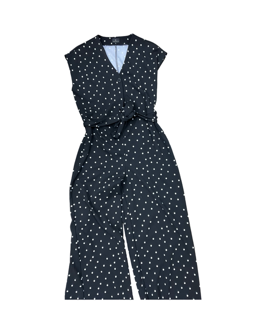 Jumpsuit By Worthington In Black & White, Size:8