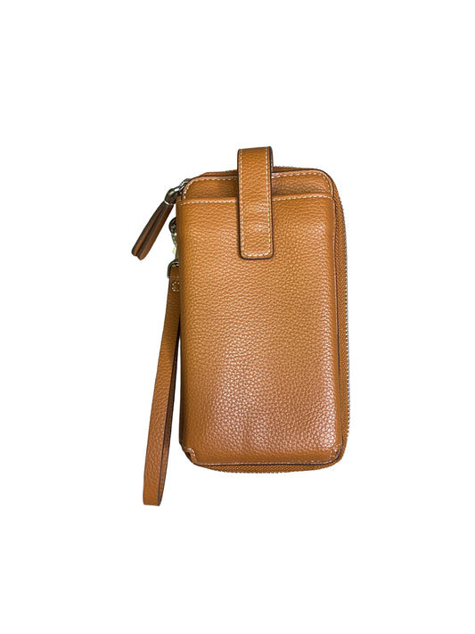 Wristlet By Vera Bradley In Tan, Size:Large