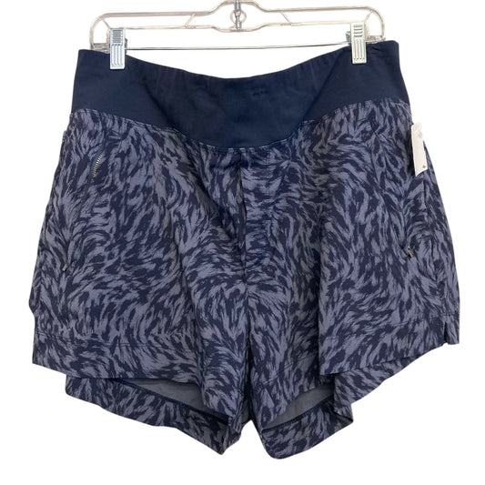 Athletic Shorts By Athleta In Blue, Size:1X