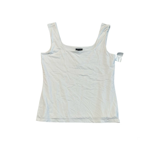 Top Sleeveless By Ann Taylor In Cream, Size:M