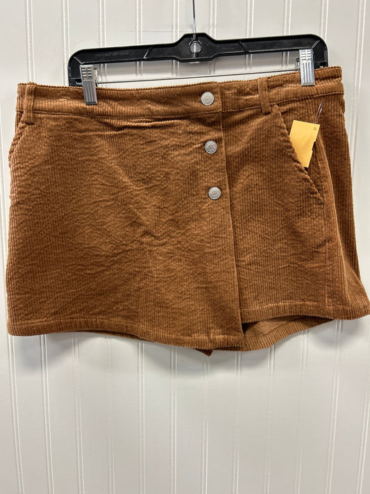 Skort By Sweet Lovely In Brown, Size:L
