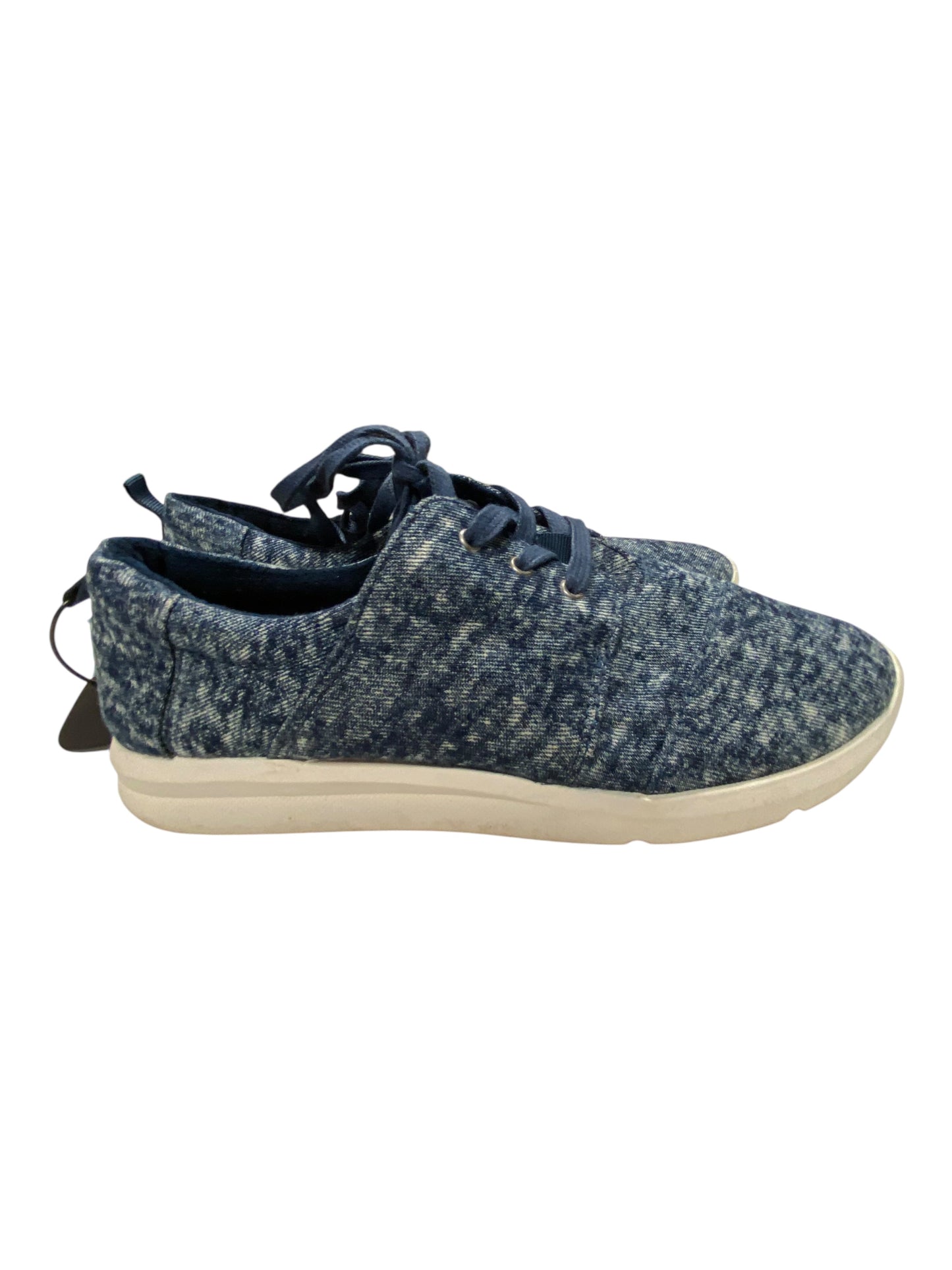 Shoes Athletic By Toms In Blue, Size:8.5