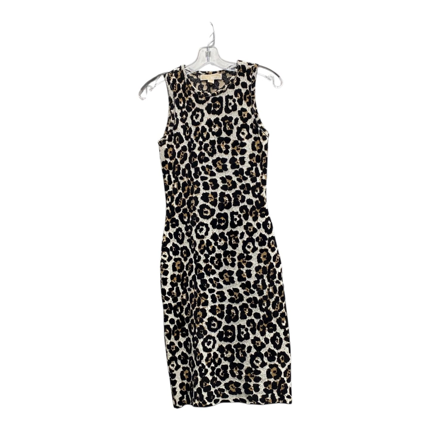 Dress Sweater By Michael By Michael Kors In Animal Print, Size:Xs