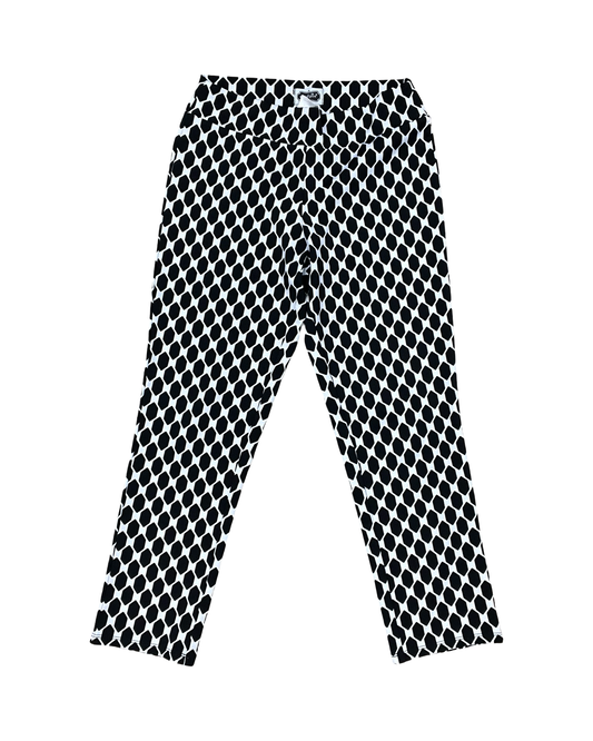 Pants Lounge By Mudpie In Black & White, Size:4