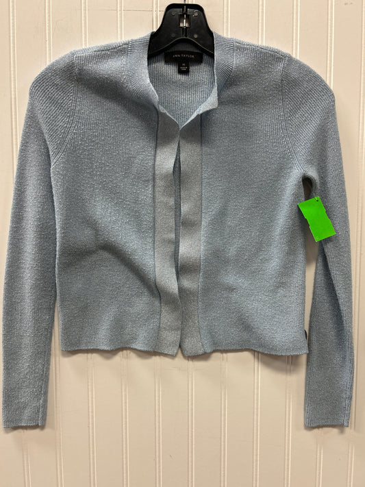 Cardigan By Ann Taylor In Blue, Size:Xs