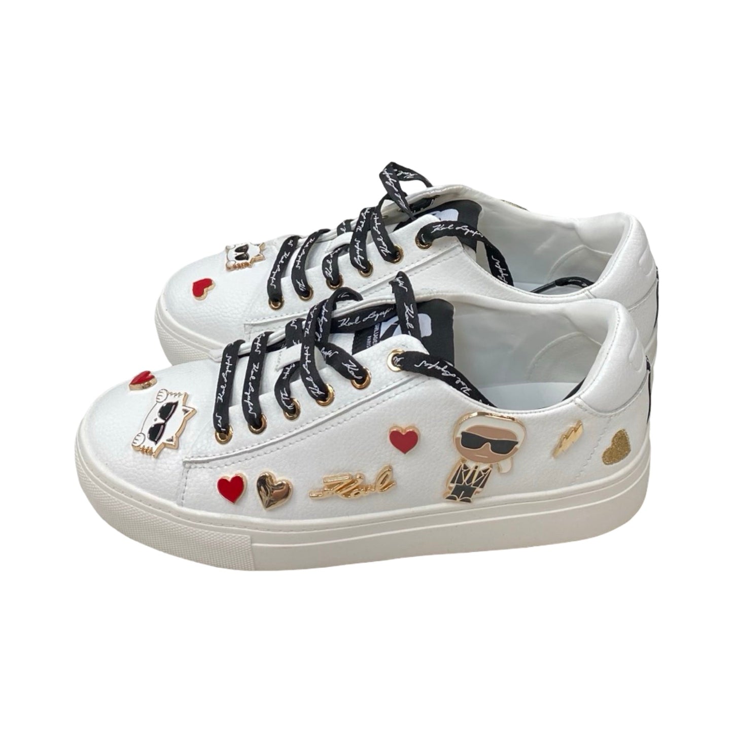 Shoes Designer By Karl Lagerfeld In Multi, Size:6.5
