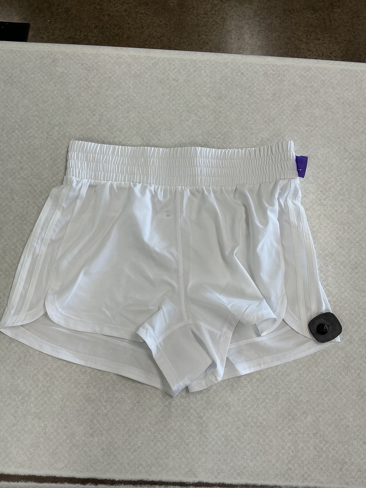 Athletic Shorts By Adidas In White, Size:M