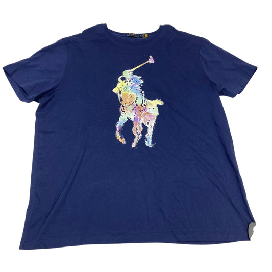 Top Ss By Polo Ralph Lauren In Blue, Size:Xl
