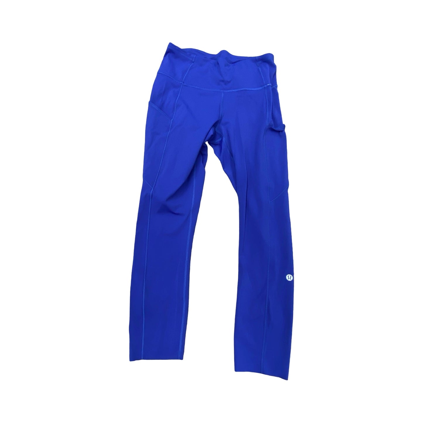 Athletic Leggings By Lululemon In Blue, Size:6