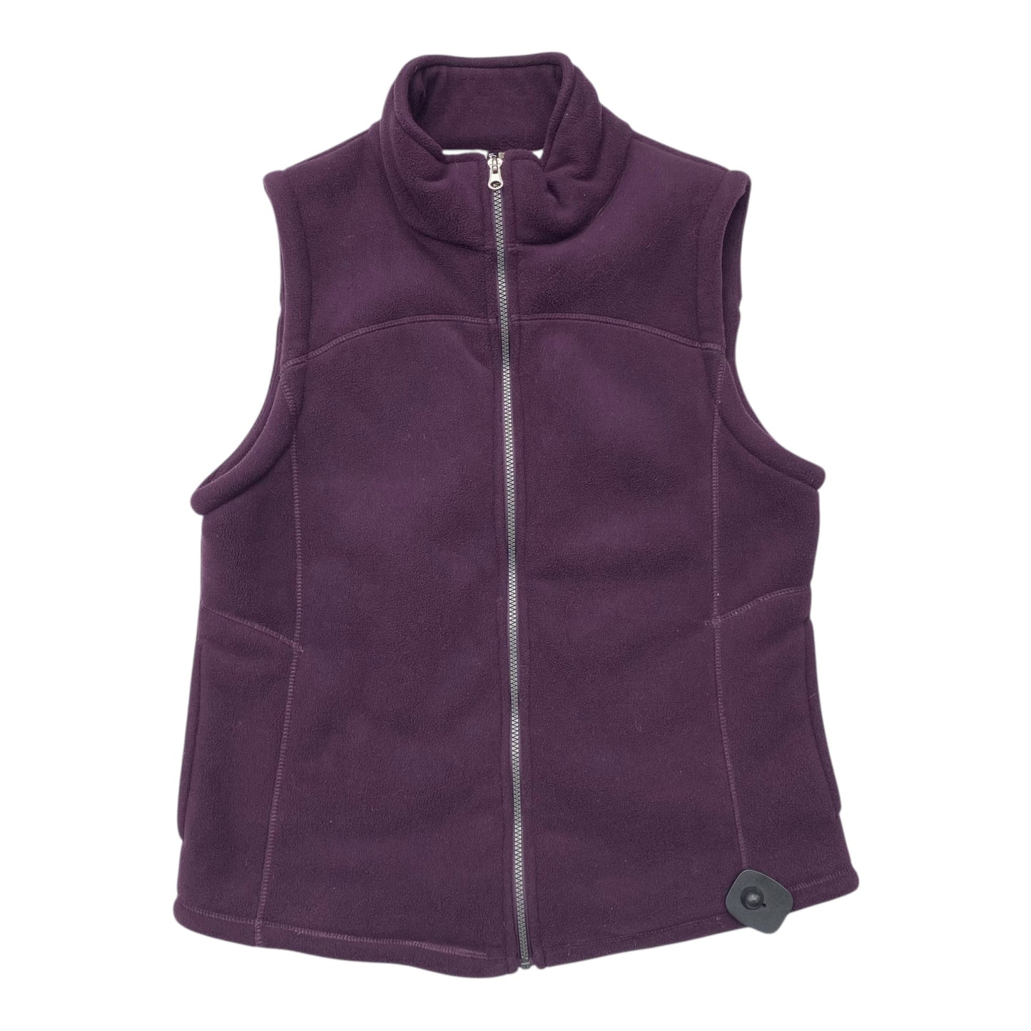 Vest Fleece By Clothes Mentor In Purple, Size:L