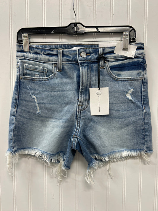 Shorts By Zenana In Blue Denim, Size:M