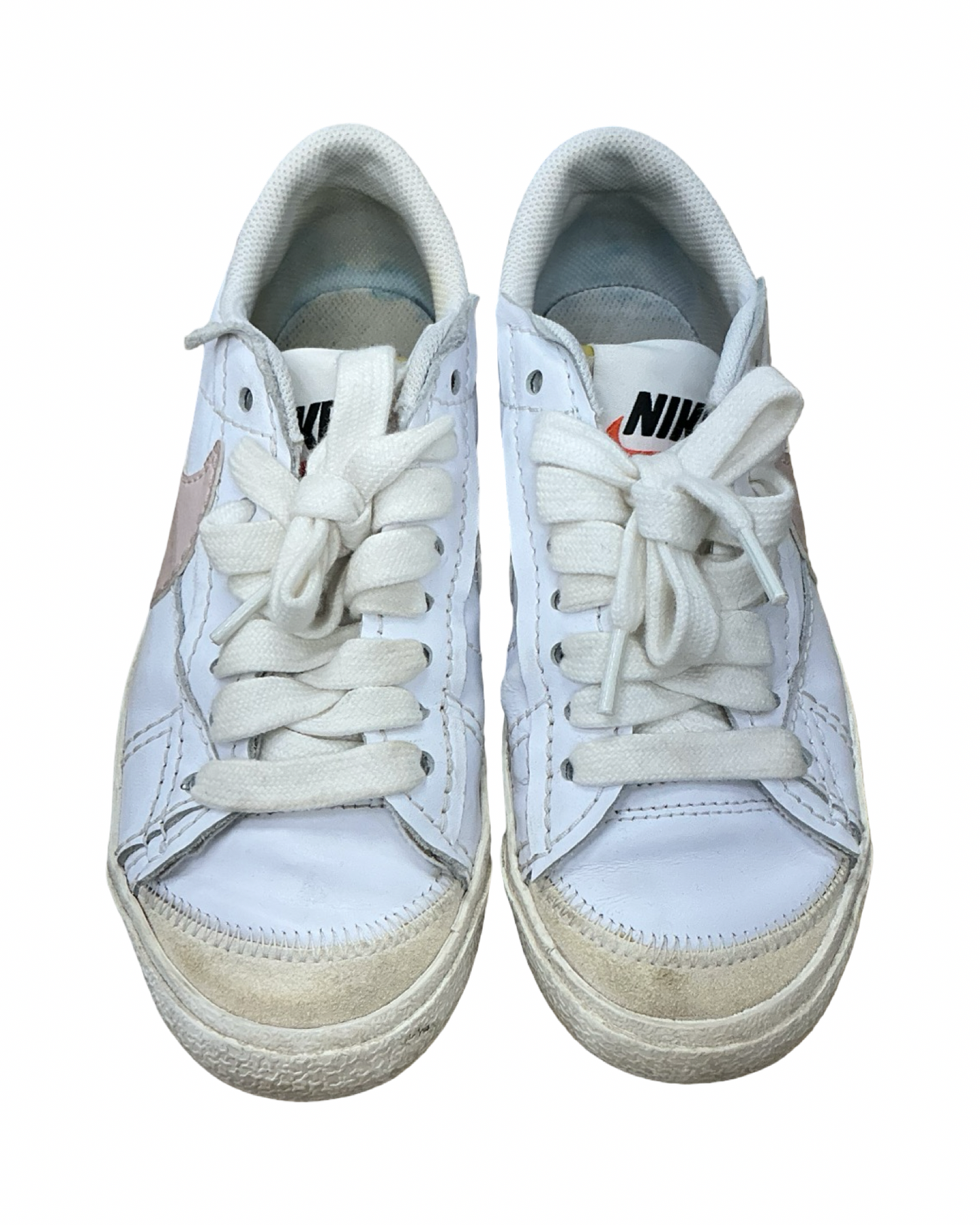 Shoes Sneakers By Nike In Pink & White, Size:7