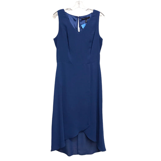 Dress Casual Midi By White House Black Market In Blue, Size:M