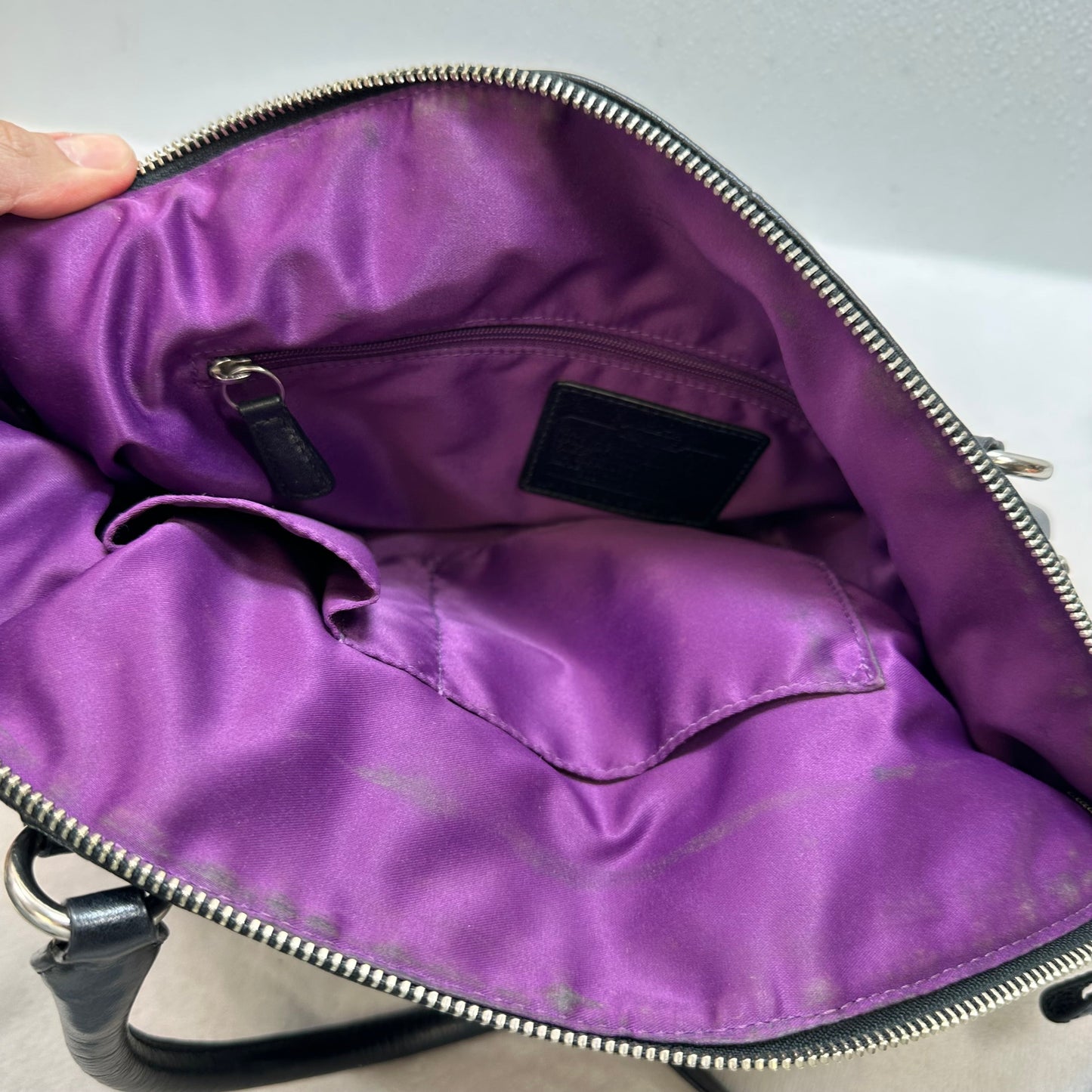 Handbag Designer By Coach, Size: Medium