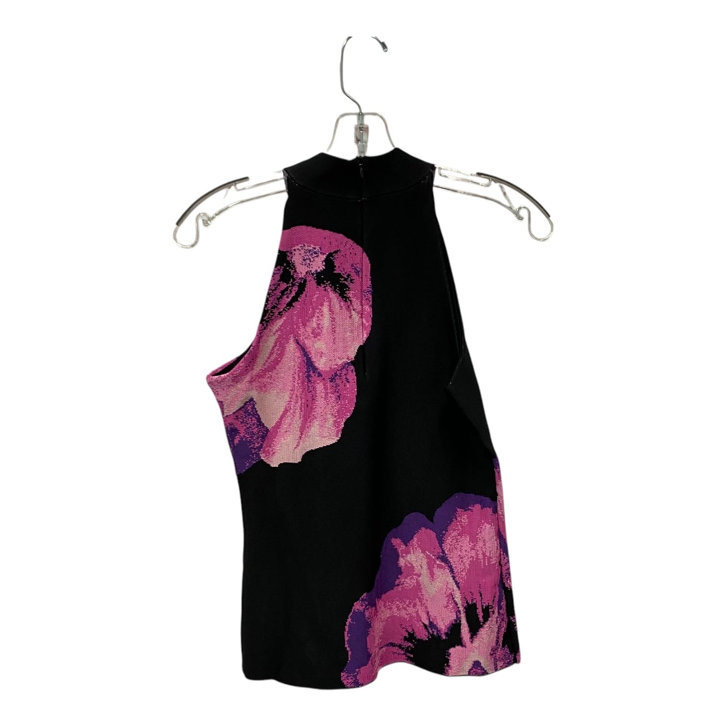 Top Sleeveless By White House Black Market In Black & Purple, Size:Xs