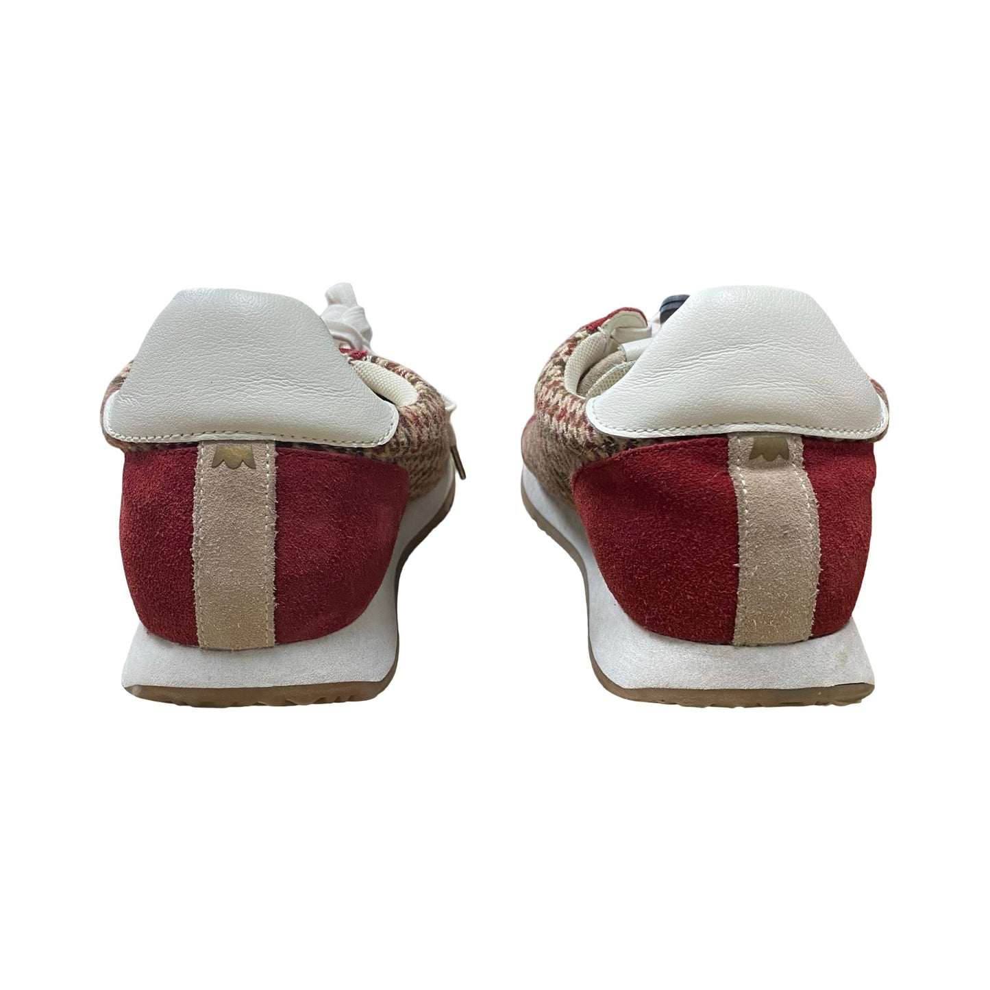Shoes Sneakers By Birdies In Brown & Red, Size:7.5