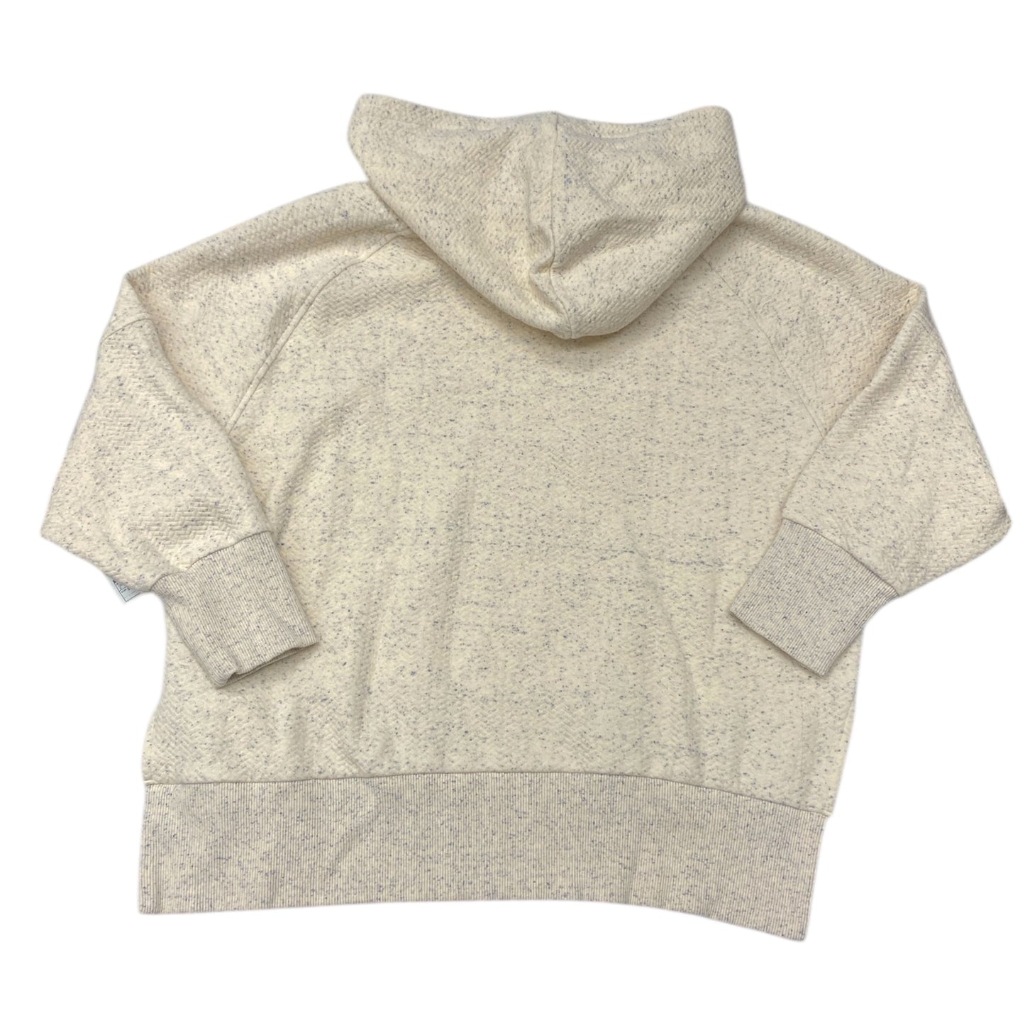 Athletic Sweatshirt Hoodie By Calia In Cream, Size:S