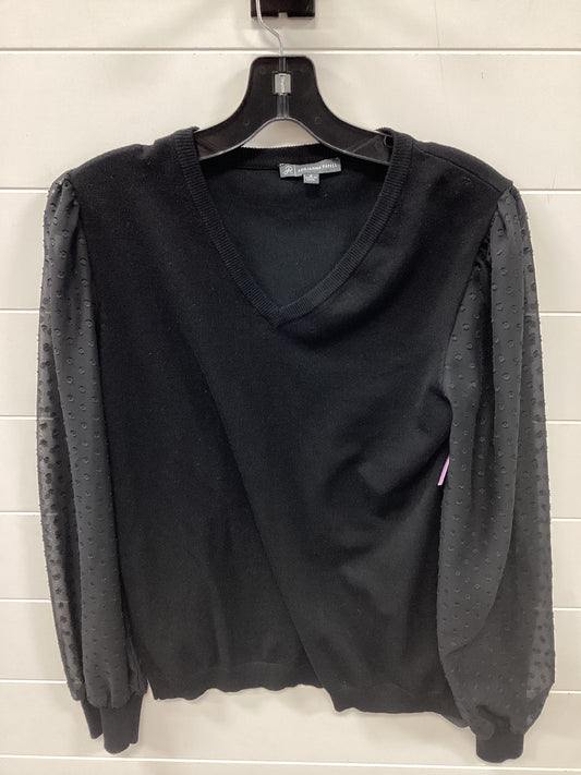 Top Ls By Adrianna Papell In Black, Size:S