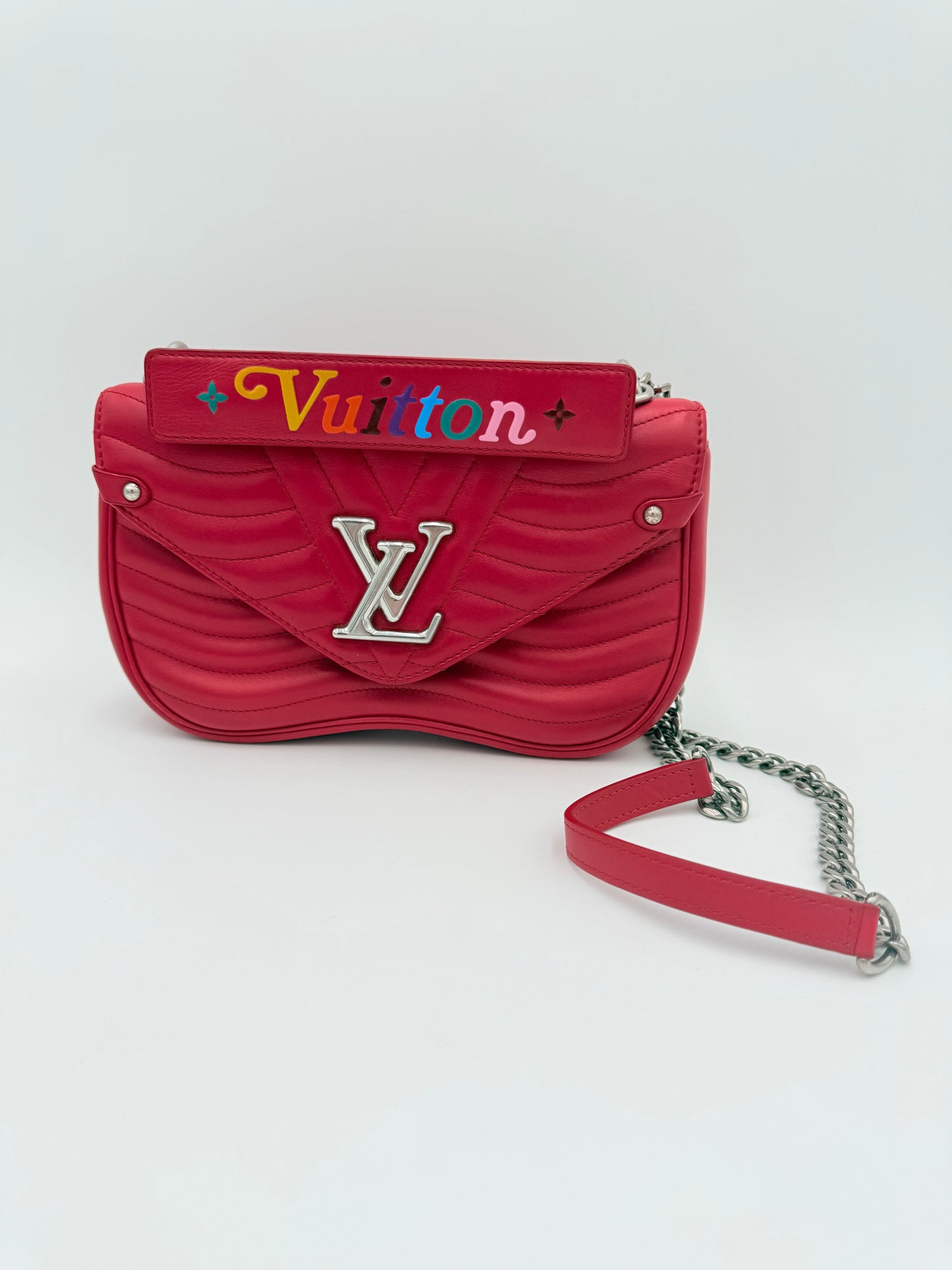 Handbag Luxury Designer By Louis Vuitton In Red, Size:Medium