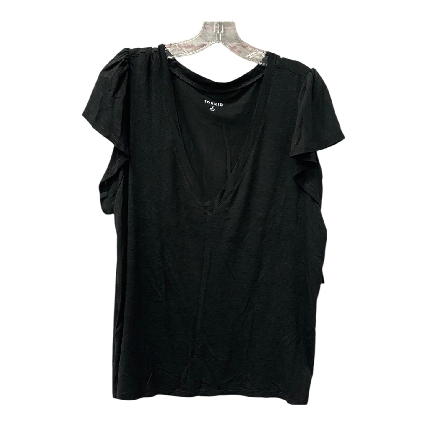 Top Ss By Torrid In Black, Size:2X