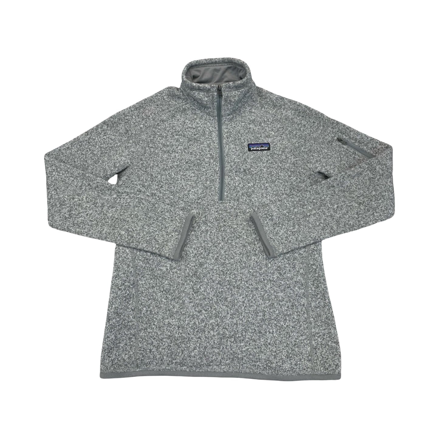 Jacket Fleece By Patagonia In Grey, Size:S