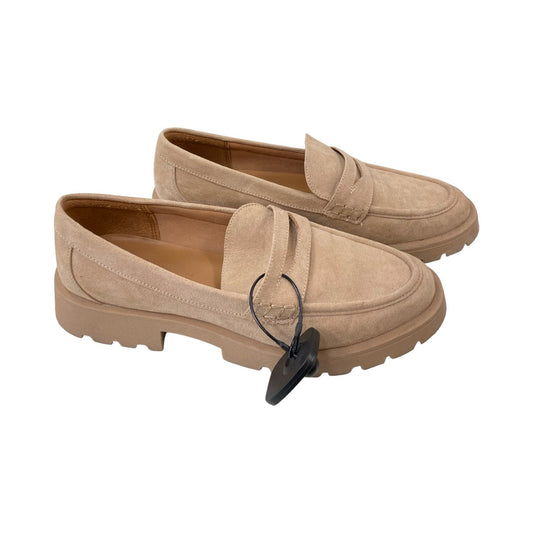 Shoes Heels Block By A New Day In Cream, Size:9.5