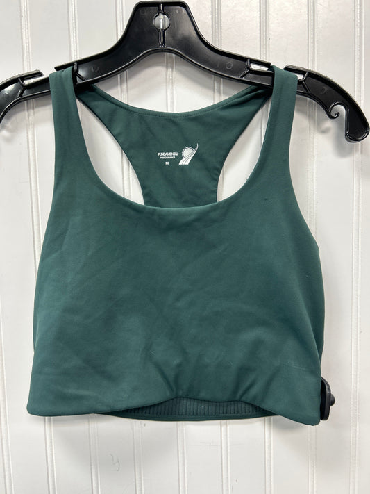 Athletic Bra By Cmb In Teal, Size:M