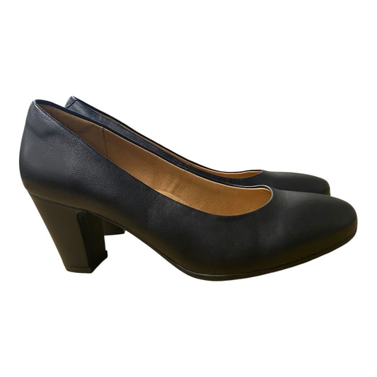 Shoes Heels Block By Sofft In Black, Size:9
