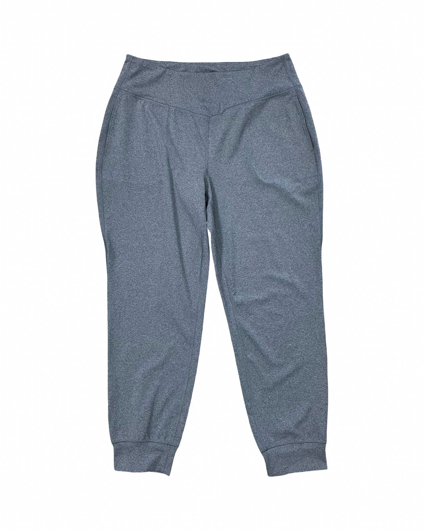 Athletic Leggings By Tek Gear In Grey, Size:Xl