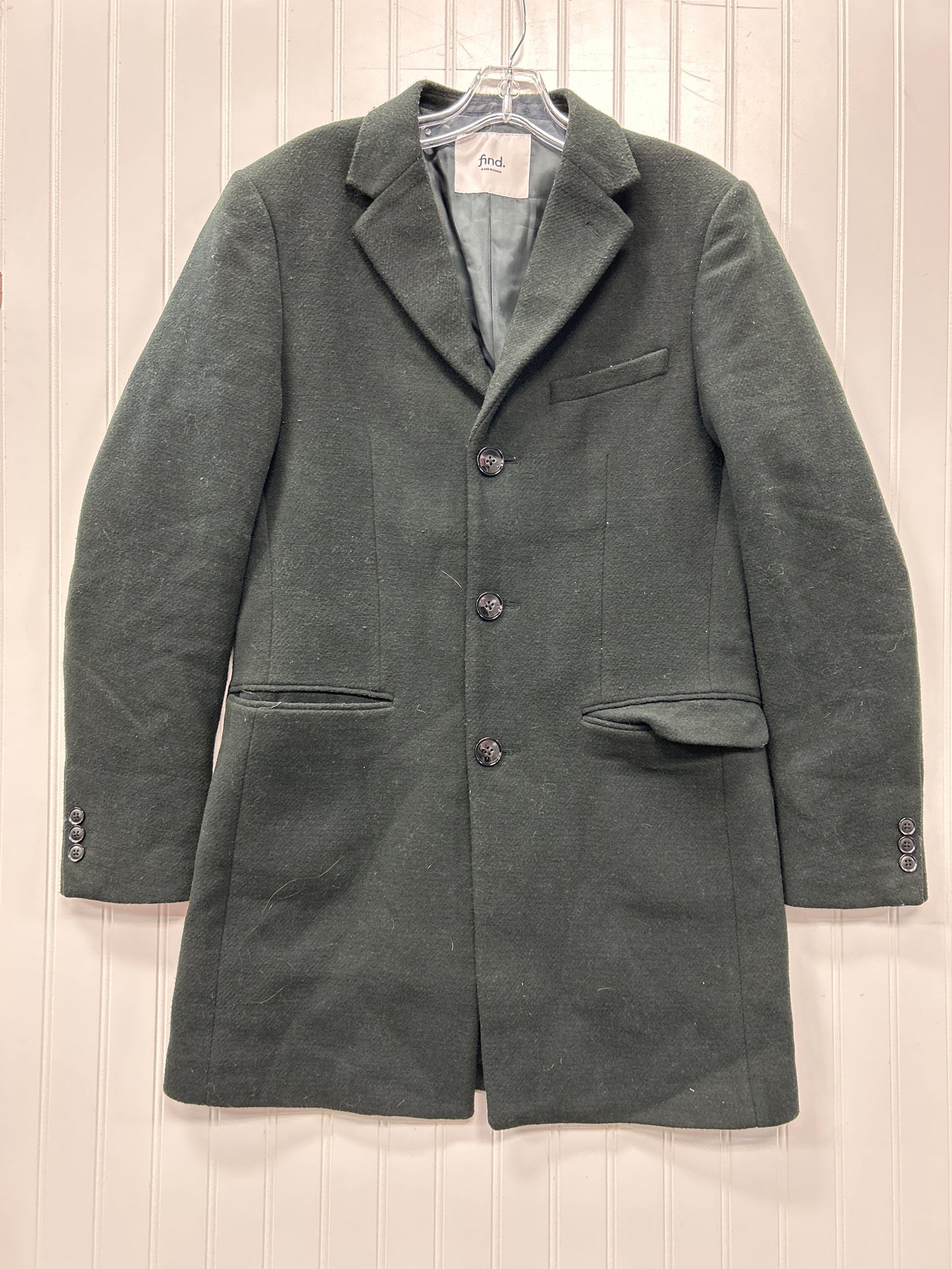 Coat Wool By Cmc In Green, Size:S
