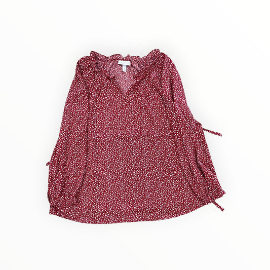 Top Ls By Ingrid & Isabel In Red, Size:Xl