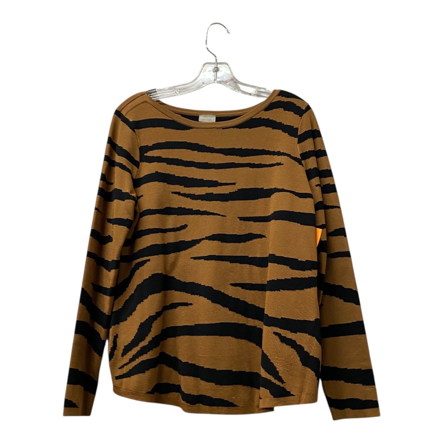 Top Ls By Chicos In Brown, Size:M