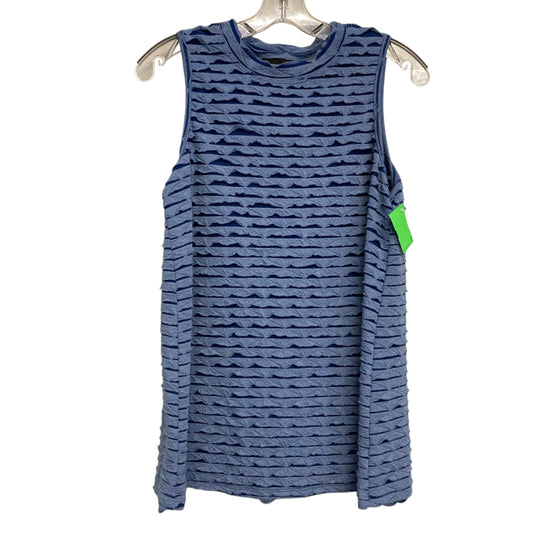Top Sleeveless By Ab Studio In Blue, Size:S