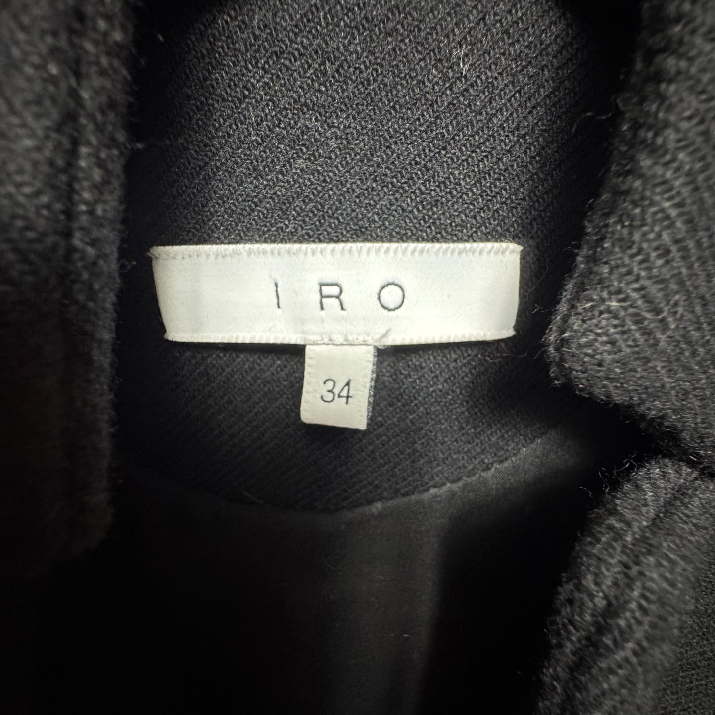 Carey Wool Blend Jacket By Iro In Black, Size: 2 (34)