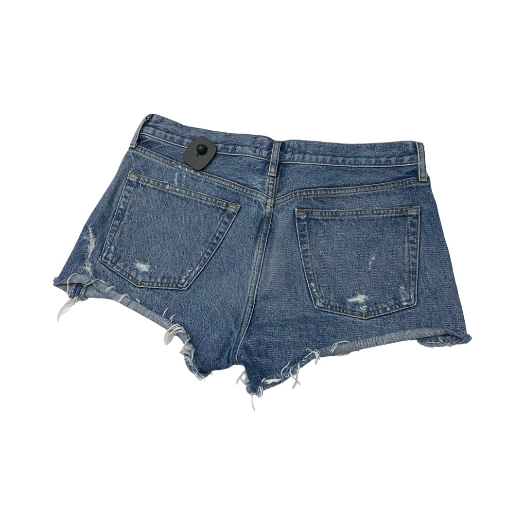 Shorts By Agolde In Blue Denim, Size:10