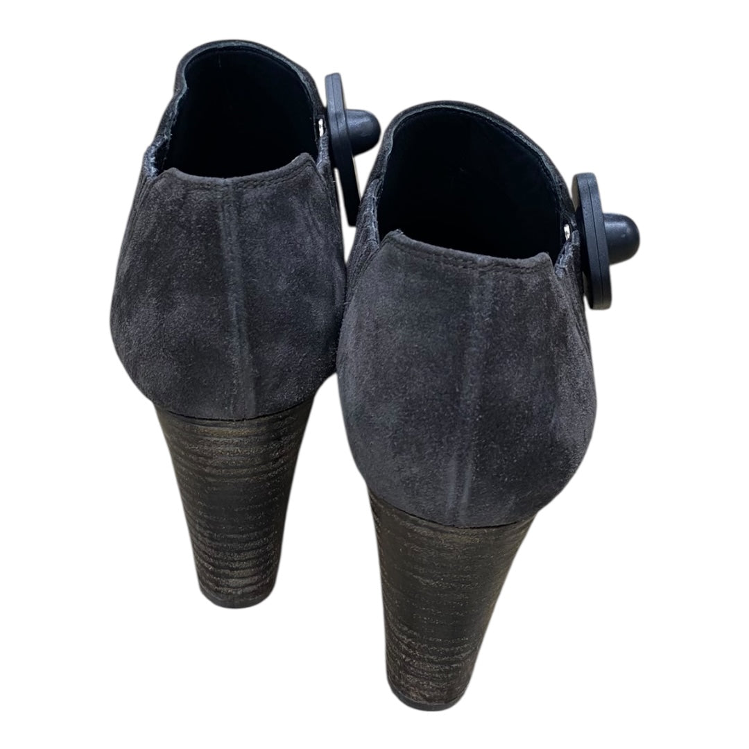 Boots Designer By Paul Green In Grey, Size:10 (PG size 7.5)
